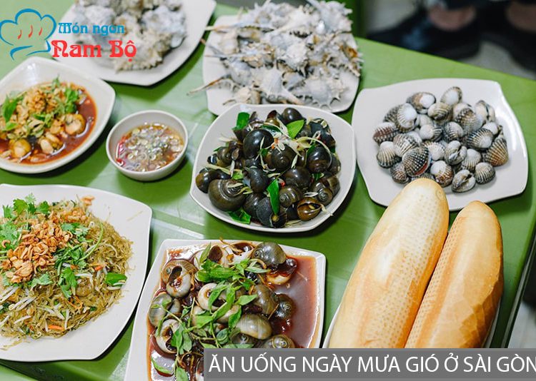 Những món ăn hấp dẫn ở Sài Gòn ngày mưa gió